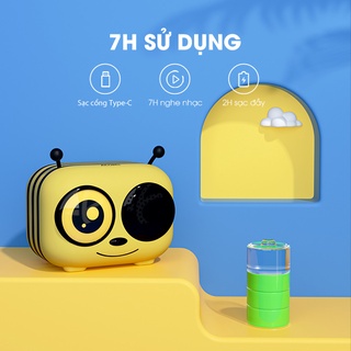 Loa Bluetooth ACOME A15 Kiểu Dáng Hoạt Hình Trẻ Trung Kết Nối TWS, Công Suất 5W