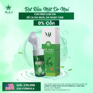 Sữa rửa mặt DR Mai, bọt rửa mặt