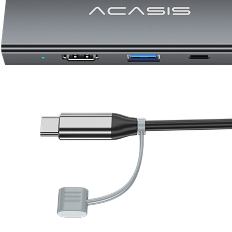 Bộ Chia Cổng Sạc USB - C Tốc Độ Cao Siêu Mỏng