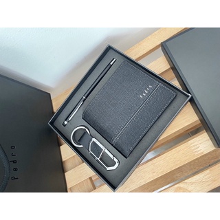 Set ví nam +bút pedro fullbox túi giấy