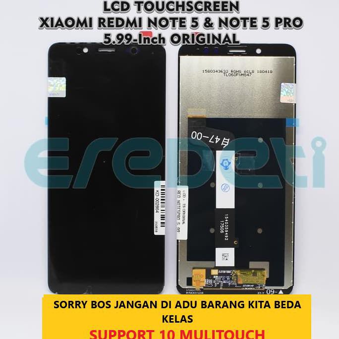 Linh Kiện Điện Tử Ayt 765 Lcd Tc Xiaomi Redmi Note 5 & Note 5 Pro 5.99 "Original Kd-002864 Đen