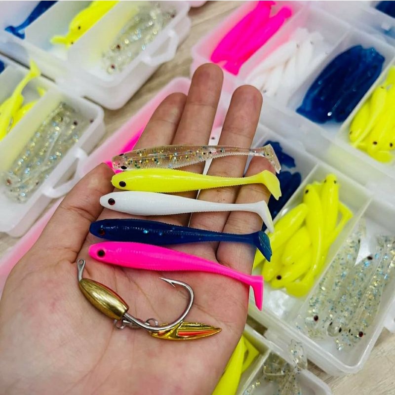 Hộp mồi mềm horai 20con