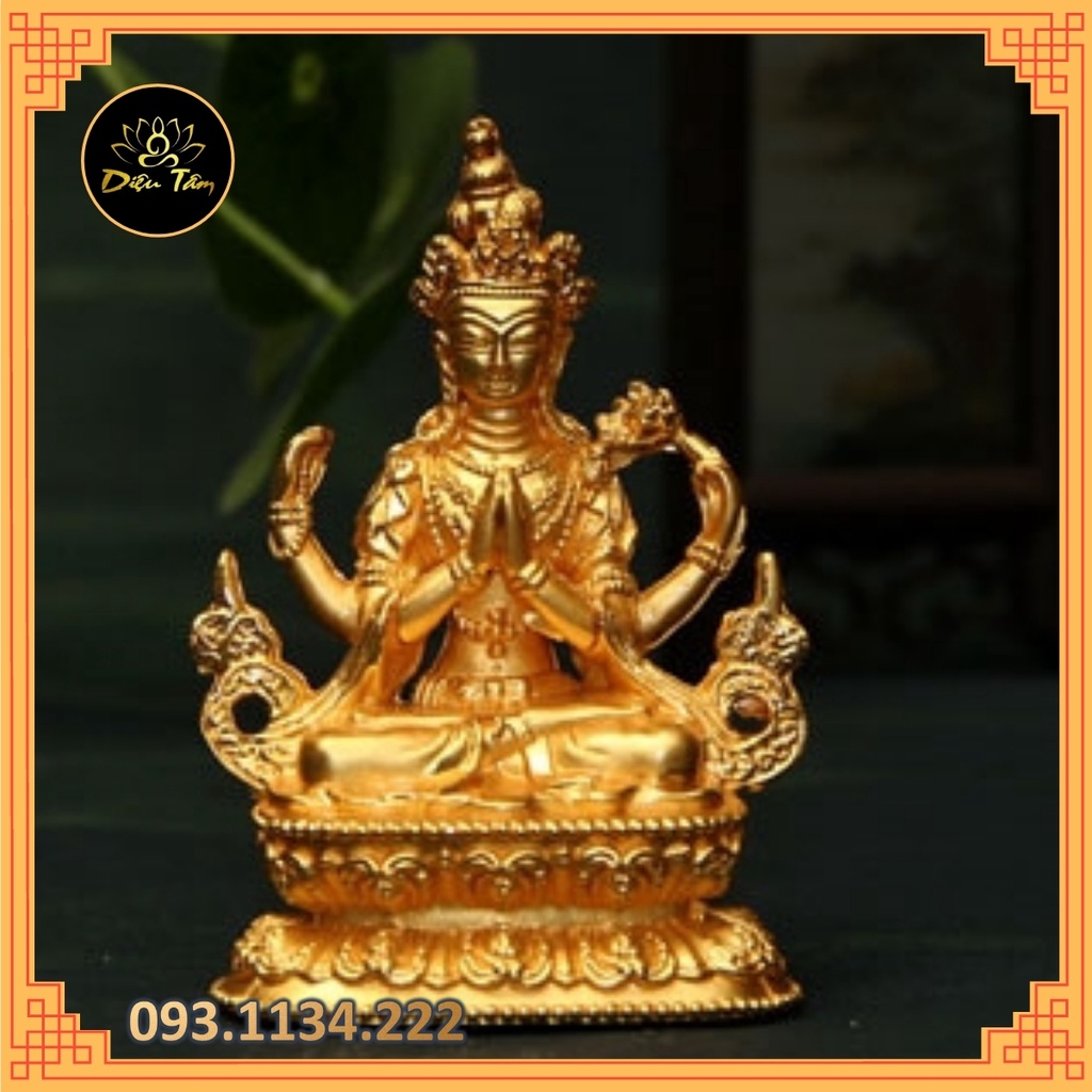 Tượng phật Quan Âm bồ tát mật tông