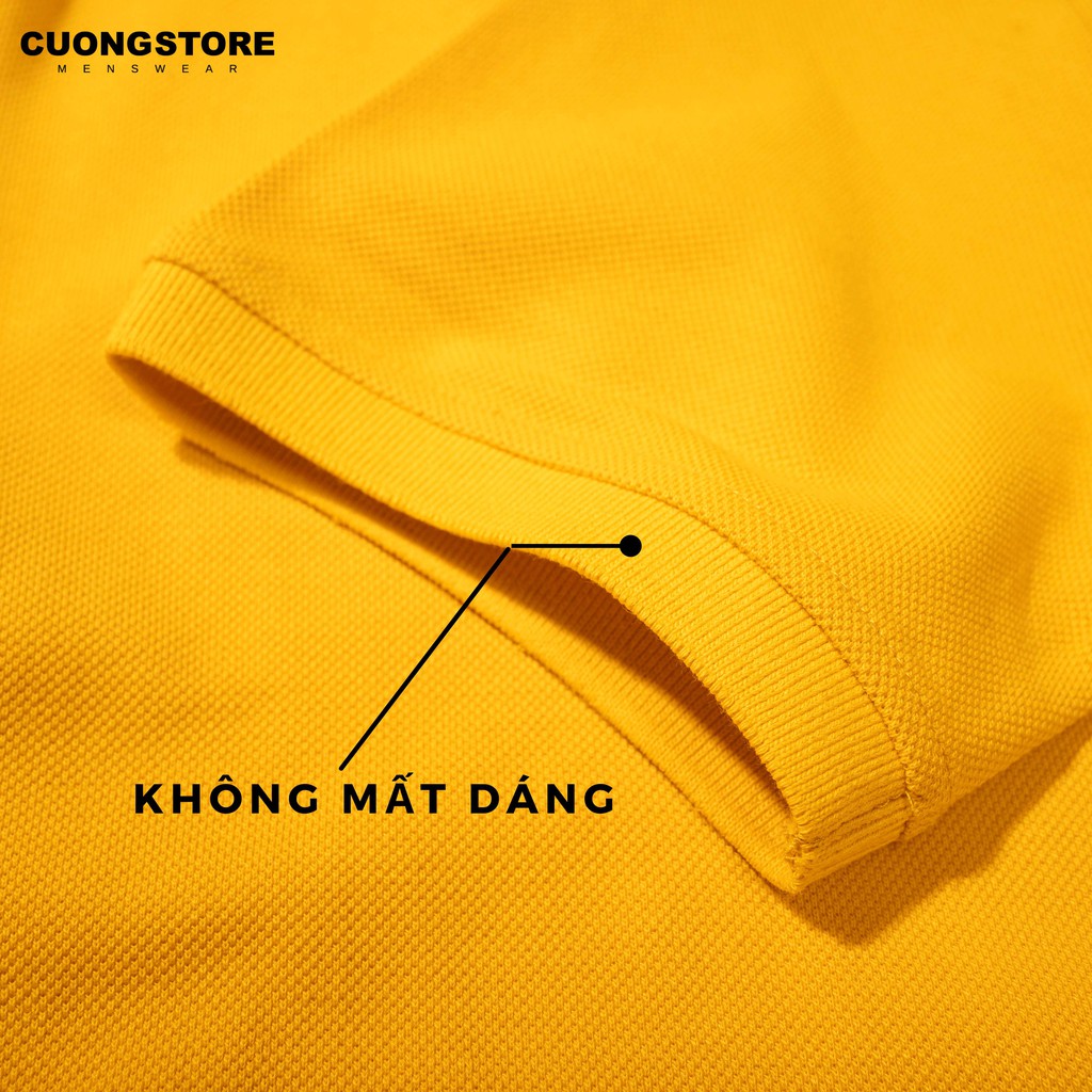 Áo thun Polo nam trơn MRC 2011053 vải cotton cao cấp, phom chuẩn, 9 màu thời thượng - CUONG STORE | BigBuy360 - bigbuy360.vn