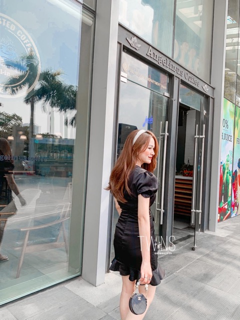 Váy cắt eo rút ngực baby 8088