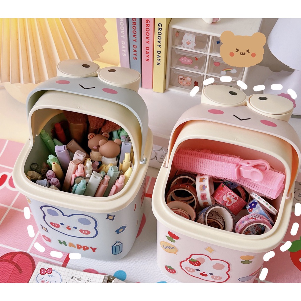 Hộp đựng đa năng kiểu dáng sinh động - làm đẹp góc học tập làm việc của bạn