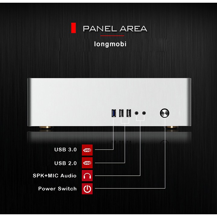 VỎ MÁY TÍNH HTCP,  MUSIC SERVER, MiniPC WGA 001