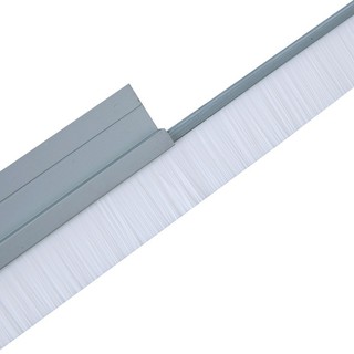 [Hàng Có Sẵn] Thanh Ron Seal Boy ngăn côn trùng và hơi lạnh che chân cửa đa năng SỢI CHỔI TRẮNG ĐẾ XÁM DTADSSC20T