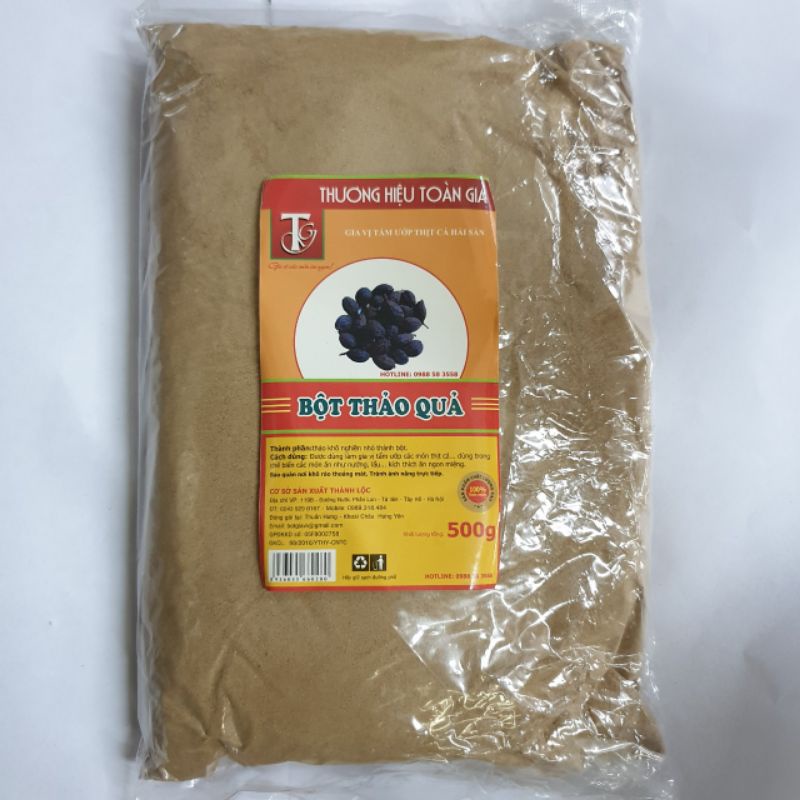 Bột thảo quả gói 500g