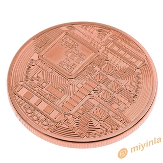 Đồng Xu Bitcoin Xi Mạ Vàng