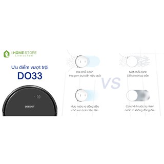 Robot hút bụi lau nhà Ecovacs Deebot DO33