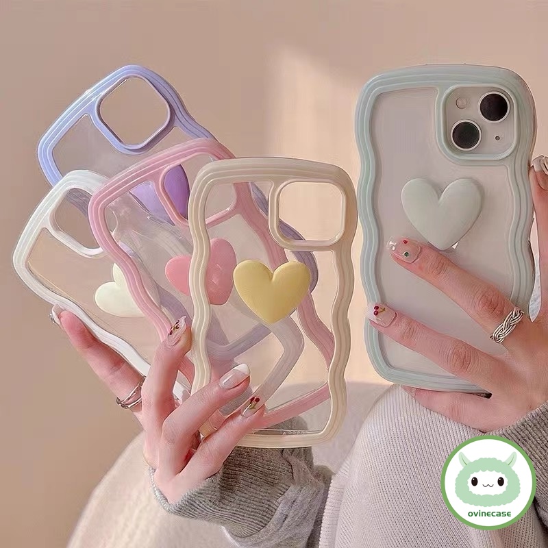 Ốp Điện Thoại TPU Mềm Trong Suốt Chống Sốc In Họa Tiết Sóng Biển Cho iPhone X / XS /
