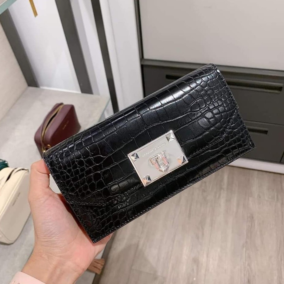 VÍ CNK KHÓA GẬP XUẤT XỊN KÈM QUAI CHÉO