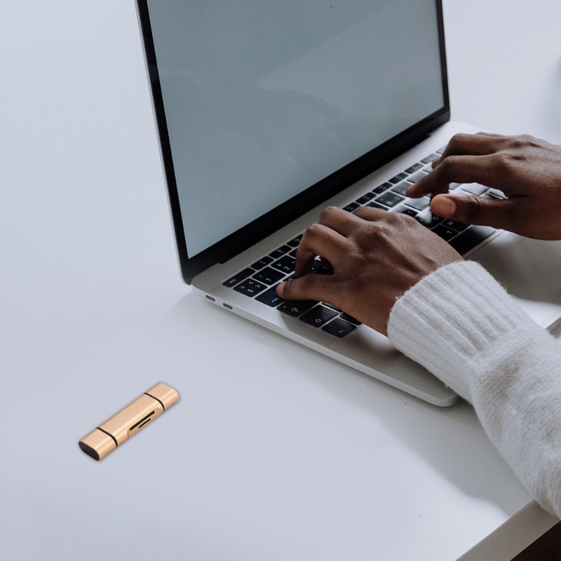 Đầu Đọc Thẻ Nhớ Micro USB Type C Mircro Bằng Hợp Kim