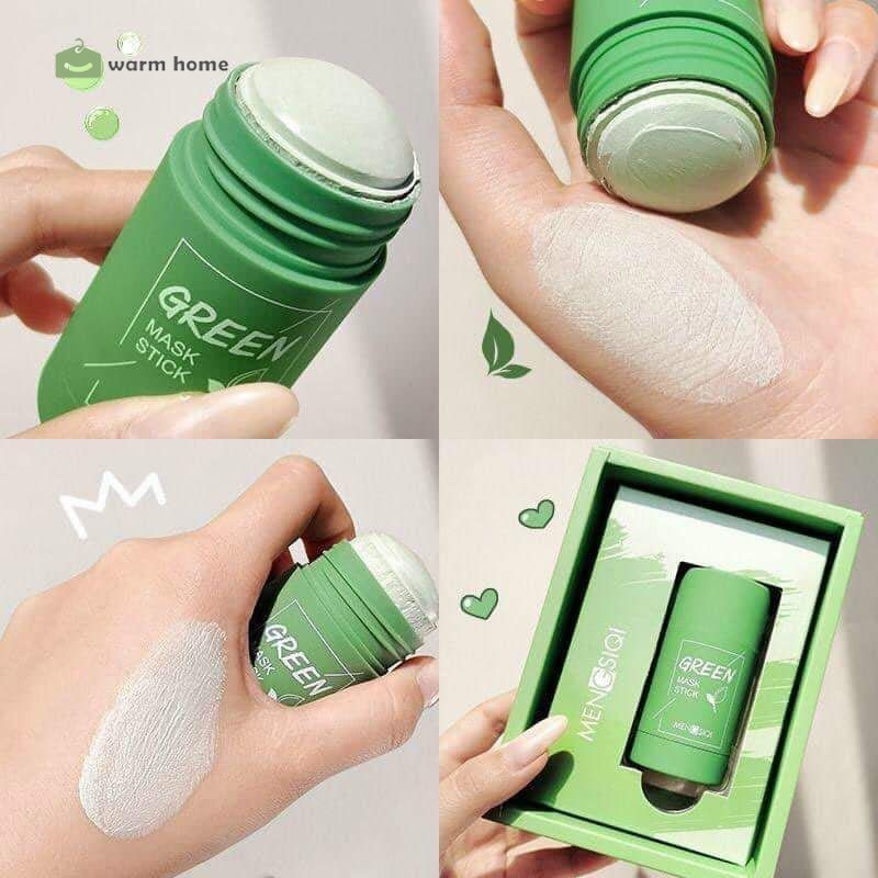 [Hàng mới về] Mặt Nạ Bùn Trà Xanh / Cà Tím Lột Mụn Đầu Đen Kiểm Soát Dầu Làm Sạch Da