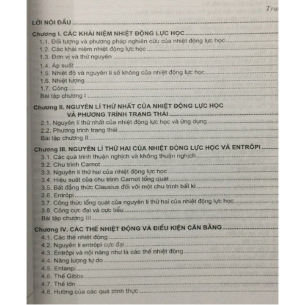 Sách - Giáo trình Vật lí thống kê và nhiệt động lực học Tập 1: Nhiệt động lực học