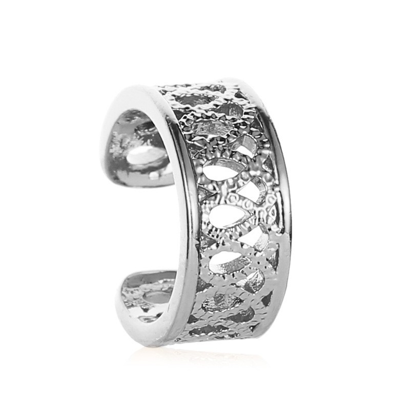 Khuyên Kẹp Vành Tai Không Cần Bấm Lỗ Phong Cách Retro