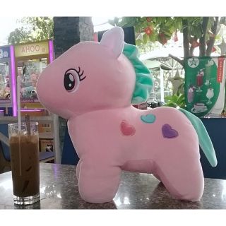 Ngựa pony. Chất siêu mềm và mịn, tựa miniso, rất thích hợp và an toàn cho bé khi chơi. Sản phẩm rất hot dành cho bé gái