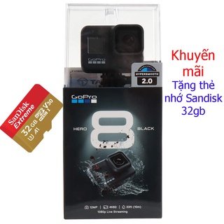 Camera hành trình Gopro HERO 8 BLACK (tặng thẻ nhớ 32gb)
