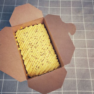 <SHIP NỘI THÀNH> Bông lan phủ sốt chanh leo chua ngọt KETO/DAS/LOWCARB