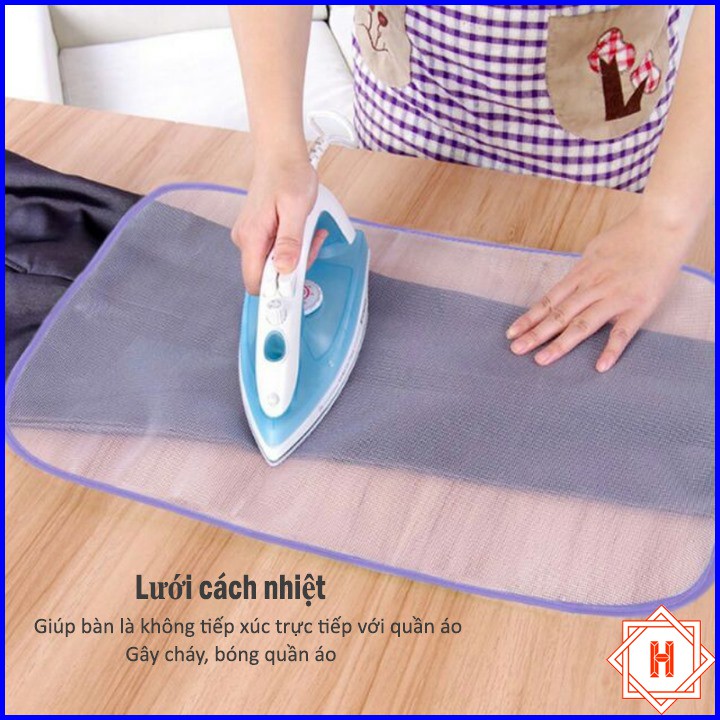 Tấm Lưới Lót Bàn Là Ủi Chống bóng hay cháy Quần Áo { H }