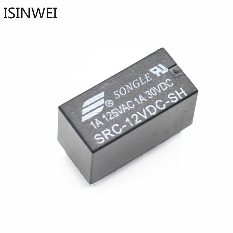 5PCS Relays SRC-05VDC-SH SRC-12VDC-SH SRC-24VDC-SH 5V 12V 24V 8PINS Relay Wholesale Price