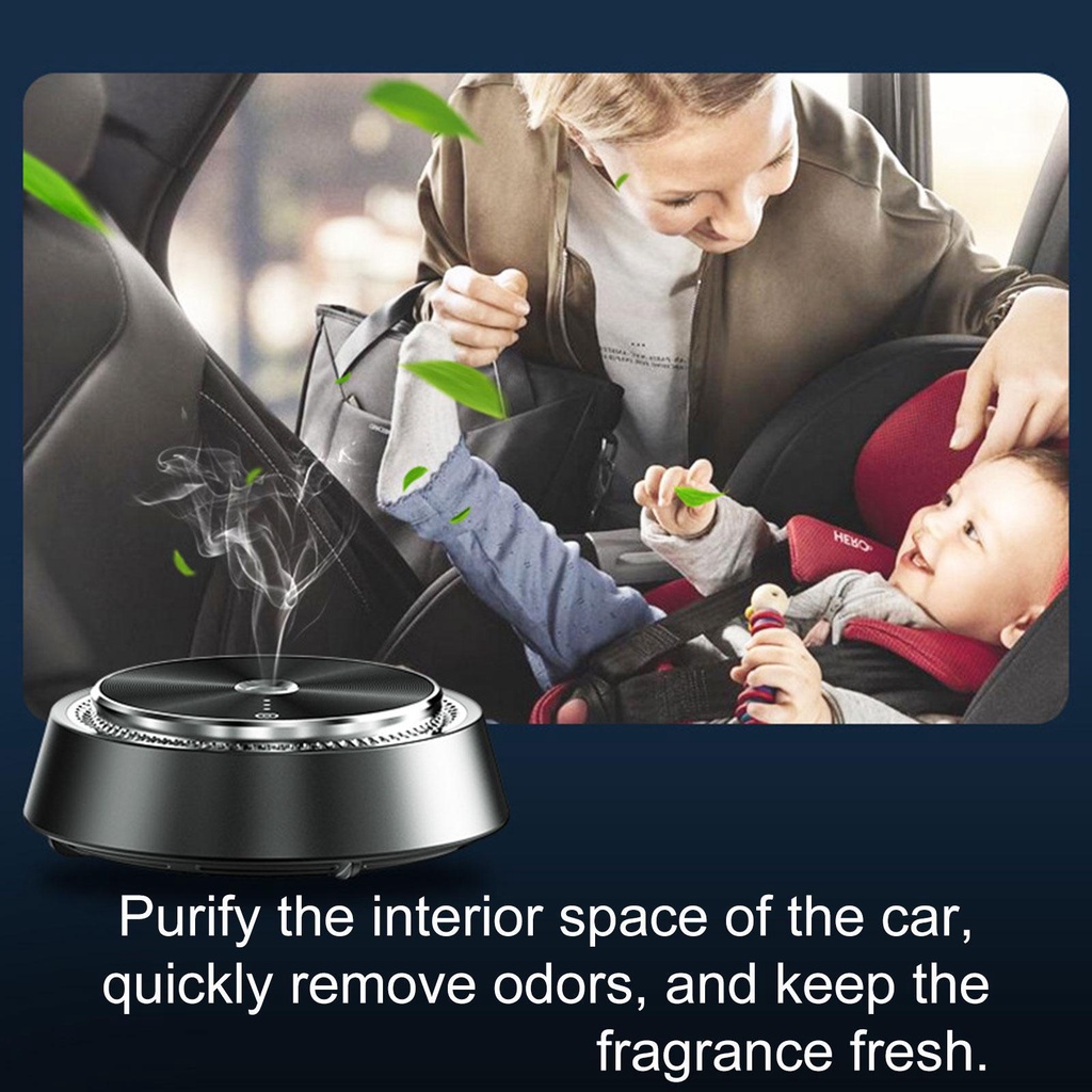 Máy Khuếch Tán Tinh Dầu ô tô Thông Minh, nước hoa ô tô, khử mùi oto