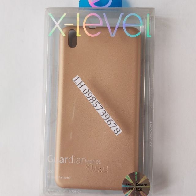 ốp dẻo x-level cho HTC 816