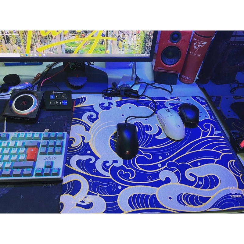 Lót chuột gaming cao cấp Vaxee Outset/Zygen/PA Black/ Summer 22/ Yellow Y22/ Funpark chính hãng