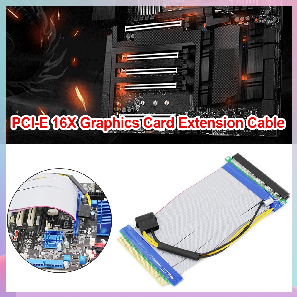 Cáp mở rộng thẻ PCI Express PCI-E 16X sang 16X | BigBuy360 - bigbuy360.vn
