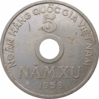 Đồng 5 xu 1958 VN Dân Chủ Cộng Hoà