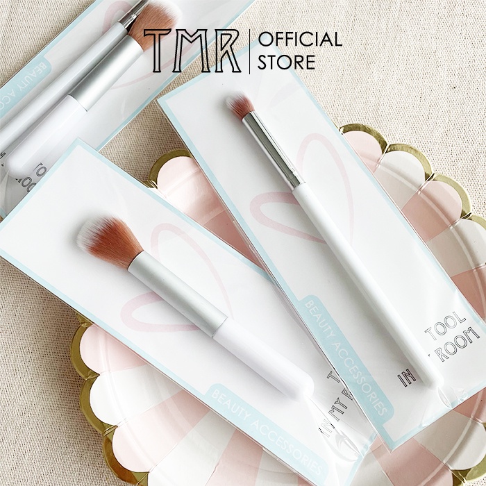 Cọ Trang Điểm TMR Mini đánh mắt và má, nhỏ gọn có thể bỏ túi