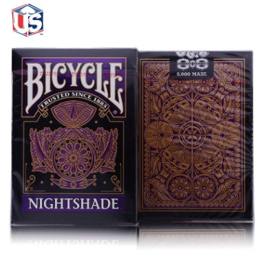 Bicycle Nightshade Playing Cards Club 808 Deck USPCC Poker Magic Card Games Magic Tricks Props