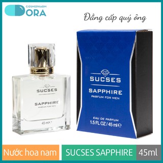 Nước hoa nam Cao cấp Sucses Sapphire 45ml (Mediterranean Air)
