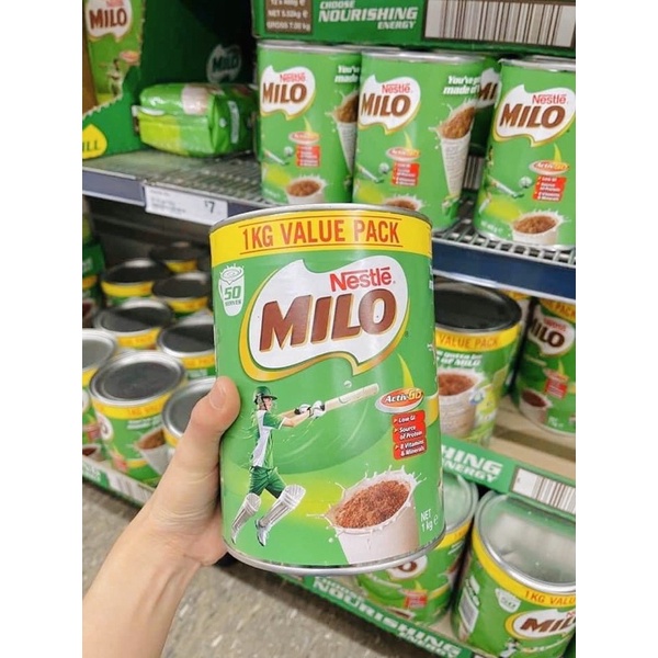 Sữa Milo Úc 1kg Date mới nhất