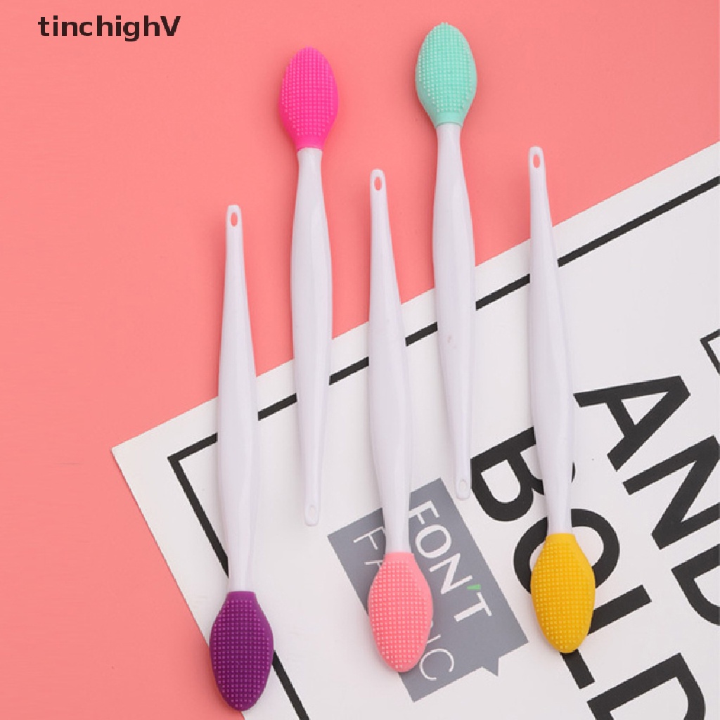 [Hàng mới về] Cọ silicone tẩy tế bào chết loại bỏ mụn đầu đen làm sạch sâu