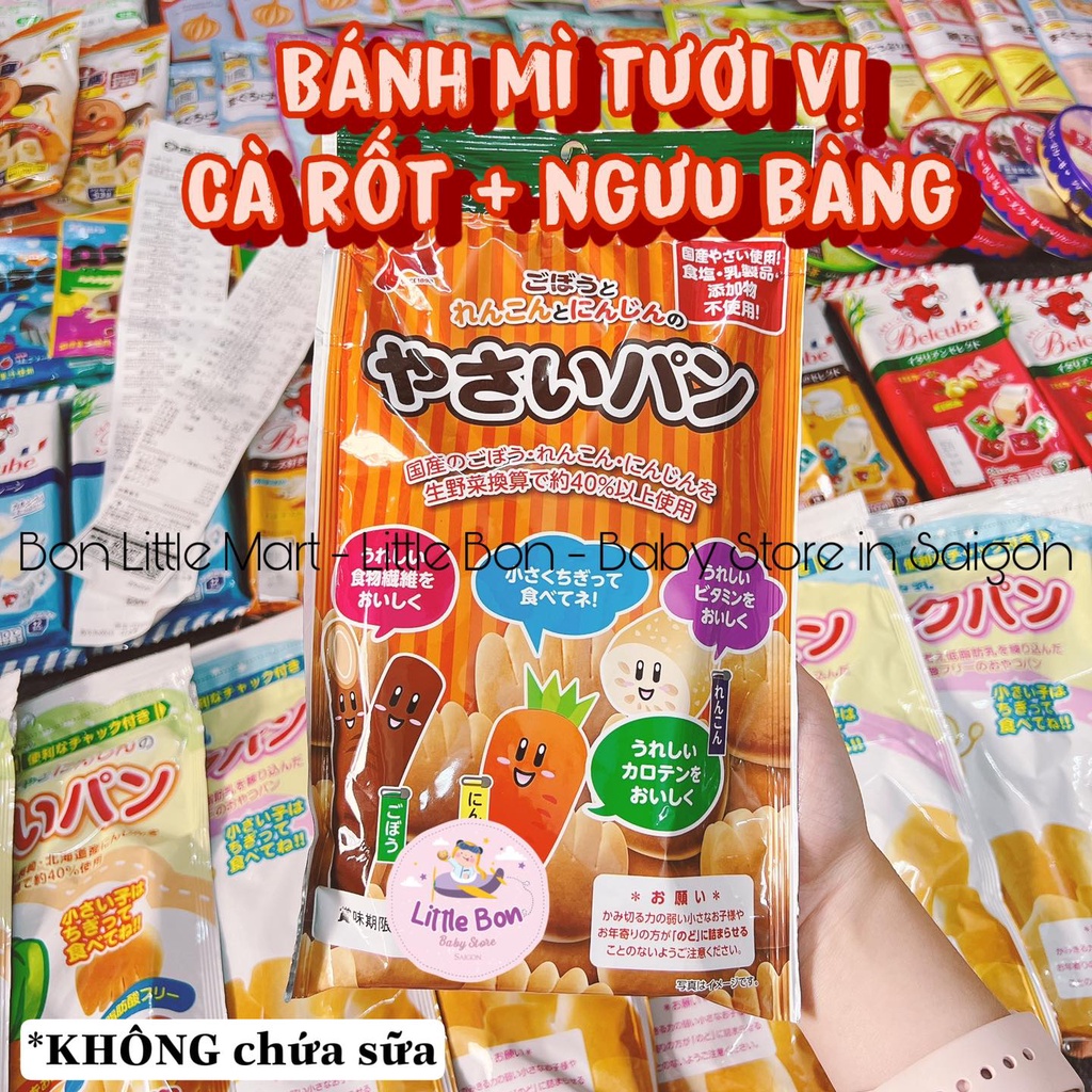 Bánh mì tươi Canet Nhật 10M+ bay air