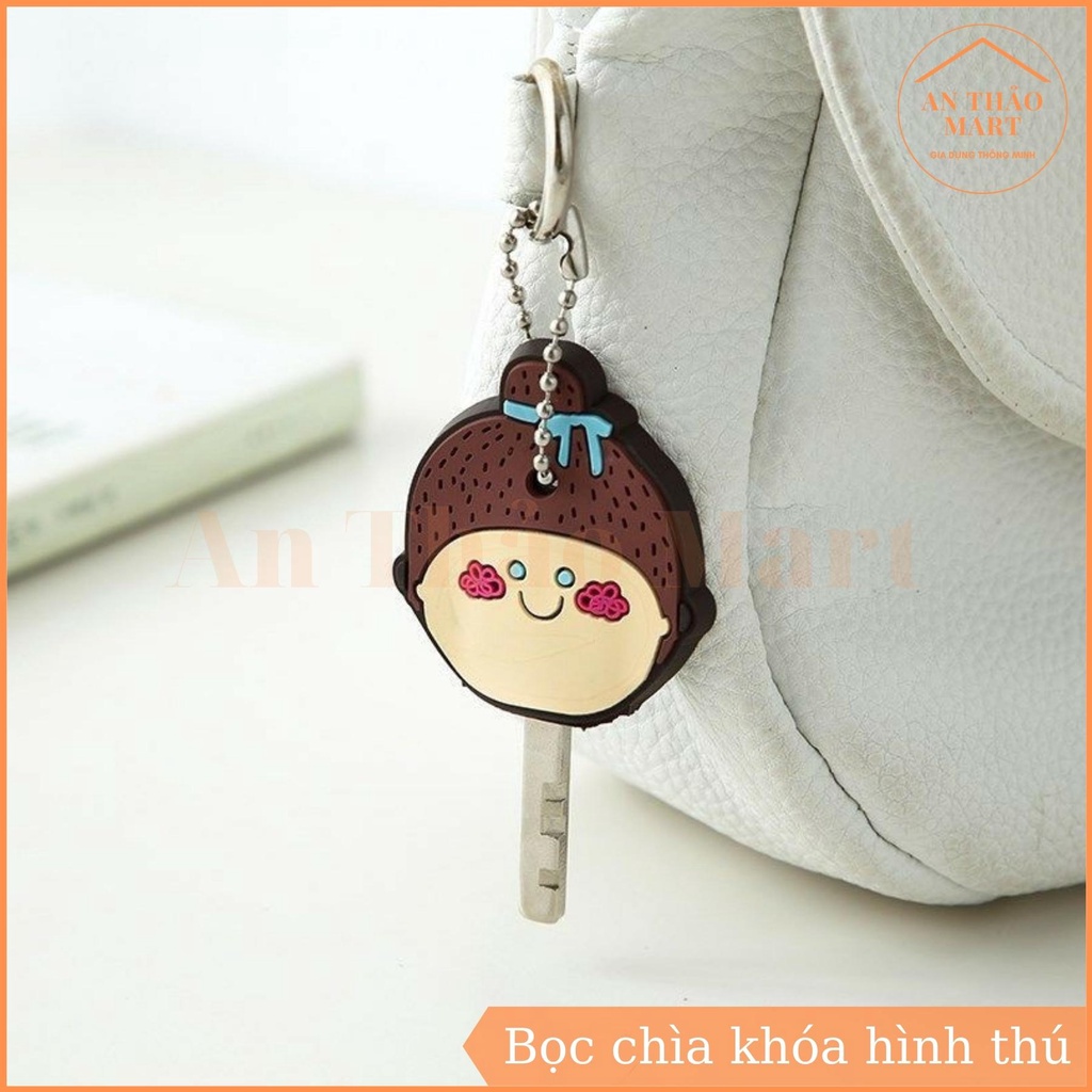 Miếng Bọc Chìa Khóa Hình Thú Dễ Thương