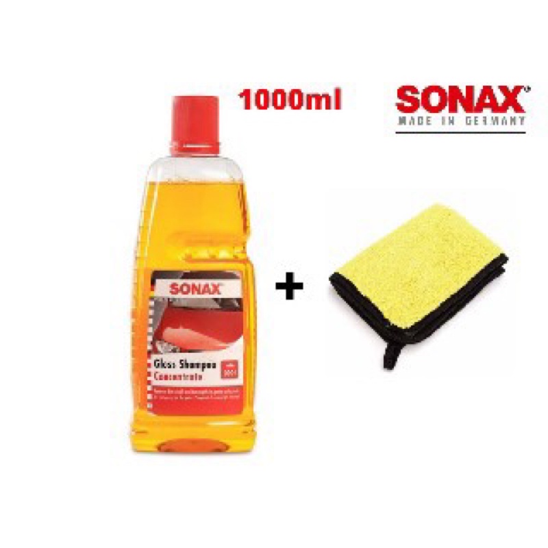 Nước rửa xe SONAX GLOSS SHAMPOO siêu đậm đặc