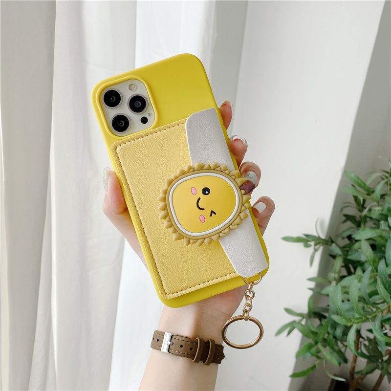 Dễ Thương Ốp Điện Thoại Hình Trái Cây Sầu Riêng Cho iphone 13 pro MAX 12 mini 11 5 5s 6 7 6s 8 plus se 2020 X XR XS MAX