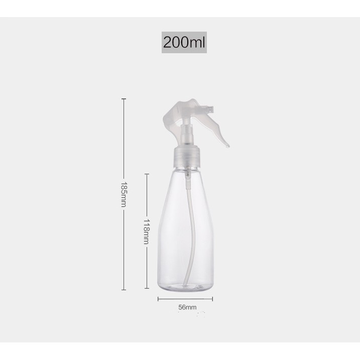 Bình xịt nước 200ml công nghệ Echo Nhật Bản  dùng cho tưới cây ở văn phòng, tiệm cắt tóc, phun sát khuẩn, DIY