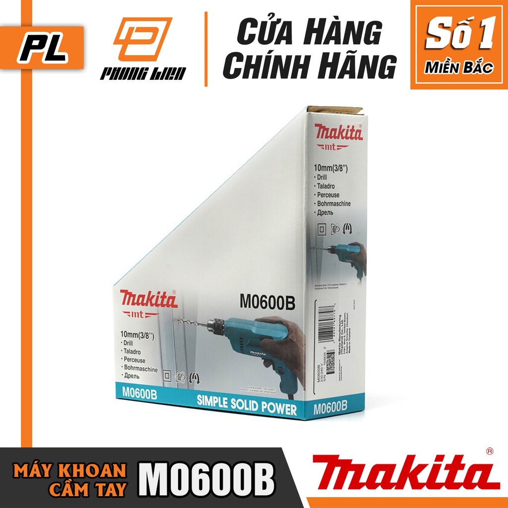 Máy Khoan Cầm Tay Điện Makita M0600B  - Hàng Chính Hãng