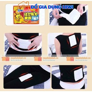 Miếng Dán Giữ Nhiệt Cơ Thể/Bàn Chân - Dán Nóng Sưởi Ấm Ngày Đèn Đỏ, Đau Bụng Kinh