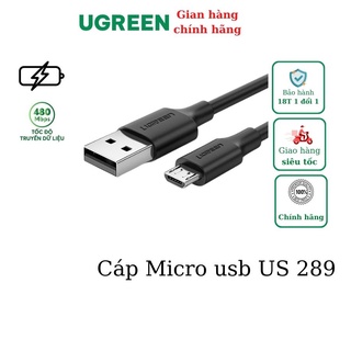 Cáp sạc usb 2.0 to micro usb ugreen 60134 60136 60137 60138 us289