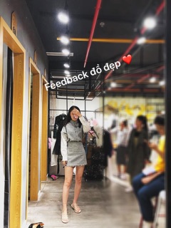 Ảnh thật Set Áo Chân váy SML ODER