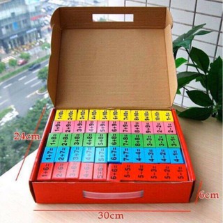 DOMINO TOÁN SỐ BẰNG GỖ