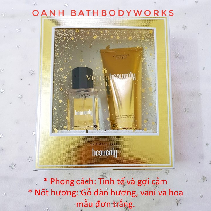 Set xịt thơm & lotion Victoria's Secret | Thế Giới Skin Care