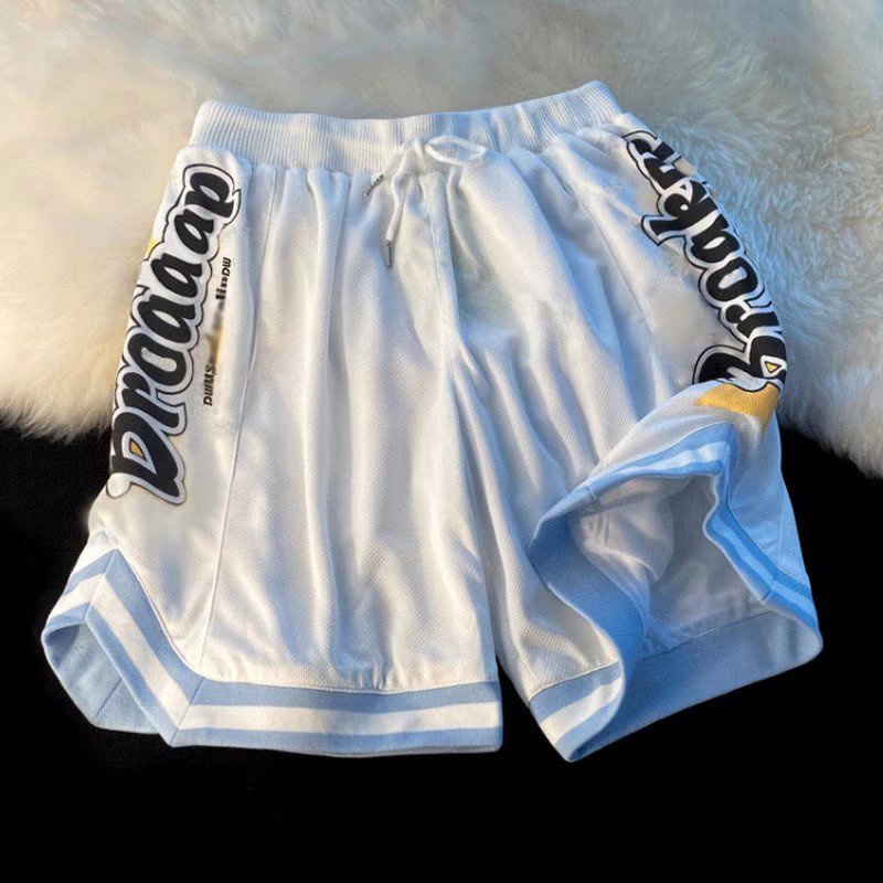 Hàng Có Sẵn Quần Short Thể Thao Bóng Rổ Hàn Quốc Thời Trang Mùa Hè 3 Màu Cho Nam M-3XL