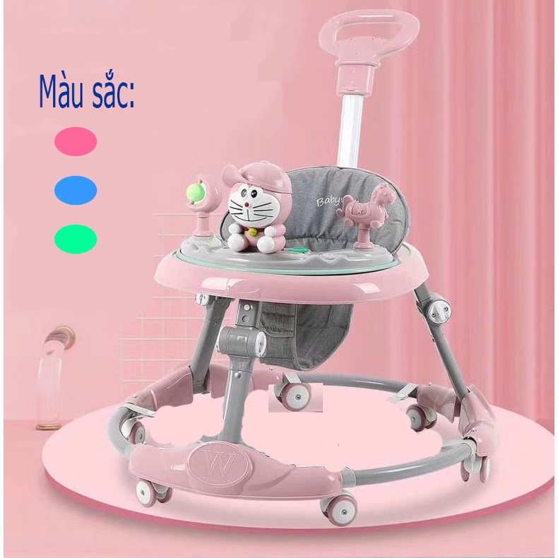 Xe tập đi, CÓ NHẠC, ĐỒ CHƠI, KHAY ĂN cho bé, xe tập đi cho bé