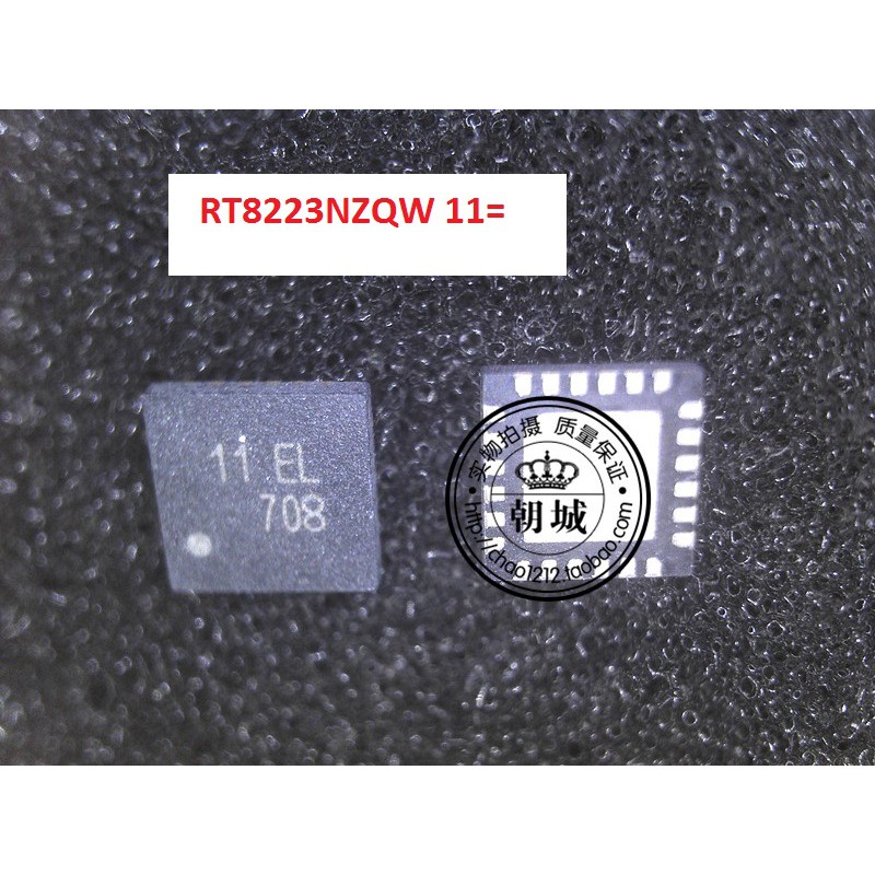 RT8223NZQW RT8223N 8223N 8223 11 = ED 11 = EL 11 = DC ic nguồn trên mainboard